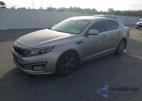 2015 Kia Optima Lx из США, поврежденный, VIN 5XXGM4A7XFG404579